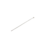 Ball Pin, Sterling Silver, 1.5 inches; 1 piece