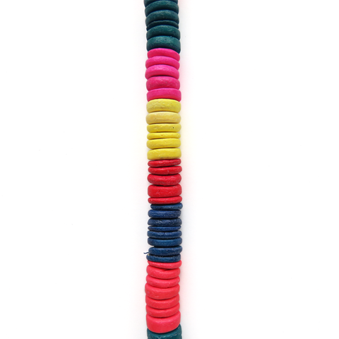 Coco Rainbow, 10mm; 1 Strand