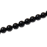 Black Agate, 12mm - 1 strand