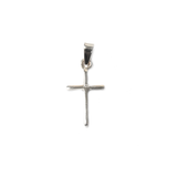 Sterling Silver Cross Pendant, 17x9mm - 1 piece