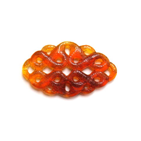 Tortoise Infinity Link; 18x32mm- 1 piece