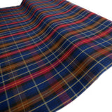 School Plaids, Blue Yellow Black, 60" Wide; 1 yard