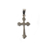 Cross Pendant, Brass, 26x14mm - 1 piece