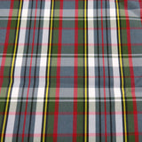 School Plaids, Gray Red Yellow White, 60" Wide; 1 yard