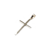 Cross Pendant, Brass, 20x11mm - 1 piece