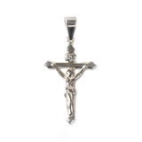 Crucifix Pendant, Brass, 35x20mm - 1 piece