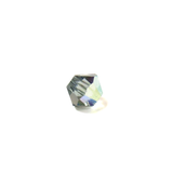 Swarovski Crystal, Bicone, 4mm - Black Diamond AB; 20 pcs