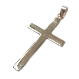 Sterling Silver Cross Pendant, 50X26mm - 1 piece
