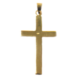 Vermeil Cross Pendant, 50x26mm - 1 piece