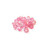 Swarovski Crystal, Bicone, 5MM - Light Rose AB; 20pcs