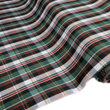 School Plaids, Green Red White Black, 60" Wide; 1 yard