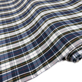 School Plaids, Black White Green Red, 60" Wide; 1 yard