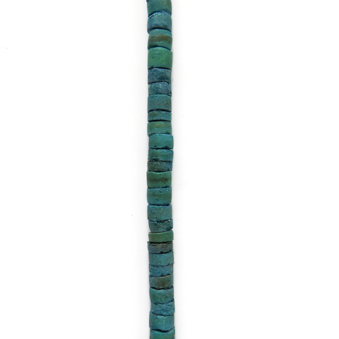 Coco Turquoise Sea, 7mm; 1 Strand