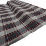 School Plaids, Gray Red Black, 60" Wide; 1 yard