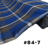 School Plaids, Blue Gray, 60" Wide; 1 yard