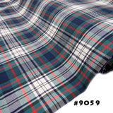 School Plaids, Green Red Blue, 60" Wide; 1 yard