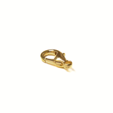 Alloy Lobster Claw Lg.,Gold-16mm; 10pcs