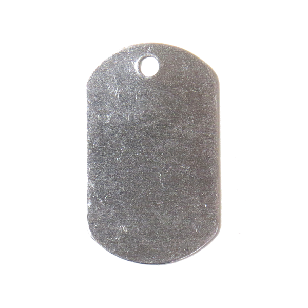 Stamping Blanks; Aluminium Dog Tag - 32 x 19mm