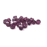 Swarovski Crystal, Bicone, Amethyst, 8mm; 20pcs