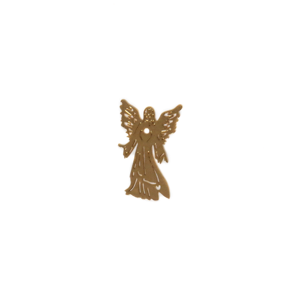 Angel Charm, Gold Filled, 23x15mm; 1 piece
