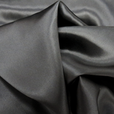 Silk Charmeusse, Black, 54" Wide- 1 Yard