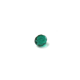 Blue Zircon, Round Faceted Fire Polished; 8mm - 20 pcs