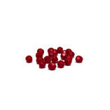 Bordeux, Round Faceted Fire Polished; 6mm - 20 pcs
