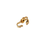 Bead Tip Clamp On, Gold Filled, 7x4mm; 1 piece