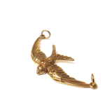 Bird Connector, Gold Filled, 40x17mm; 1 piece