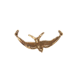 Bird Connector, Gold Filled, 40x17mm; 1 piece