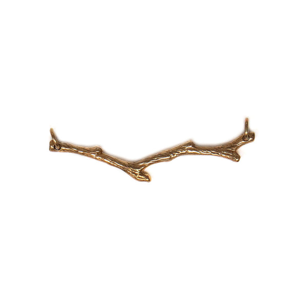 Tree Branch Connector, Gold Filled, 44x6mm; 1 piece