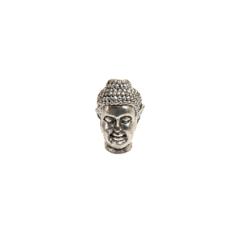 Buddha, Spacer -  Antique Silver