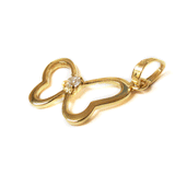 Butterfly Charm, Gold Filled, 12x18mm; 1 piece