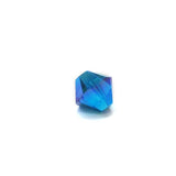 Swarovski Crystal, Bicone, Capri AB 2X, 6mm; 20pcs