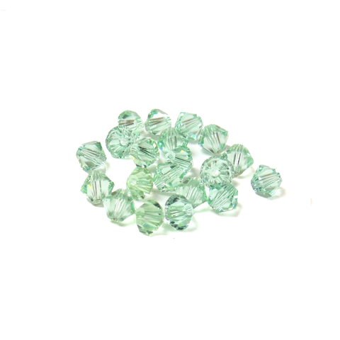 Swarovski Crystal, Bicone, 4mm - Chrysolite; 20 pcs