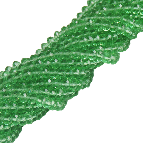 Rondelle Light Green, 8mm