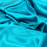Silk Charmeusse, Dark Turquoise, 54" Wide- 1 Yard