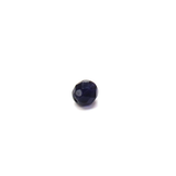 Dark Purple, Round Faceted Fire Polished; 8mm - 20 pcs