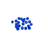 Cobalt, Round Faceted Fire Polished; 4mm - 20 pcs
