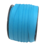 Flat Faux Suede Cord, 11 mm - Turquoise; 1 Yard