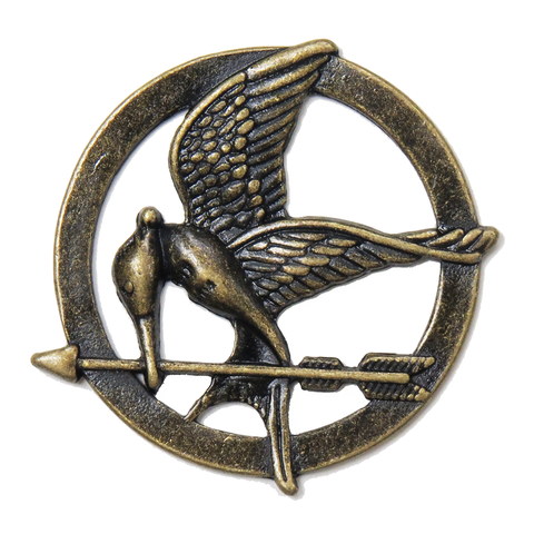 Round Falcon Charm; Bronze