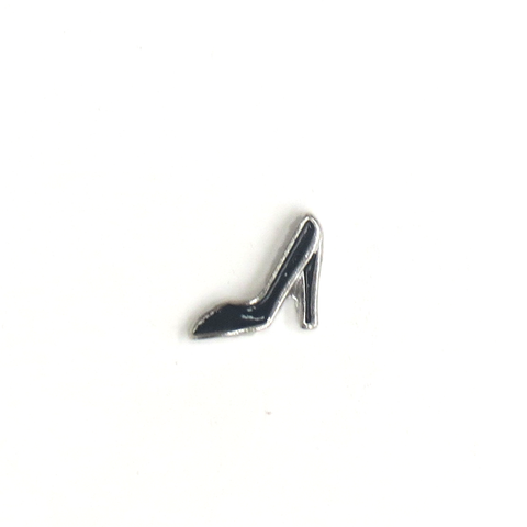 Black  Heels - Floating Charm
