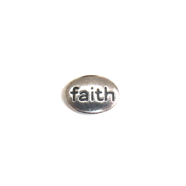 Faith - Floating Charm