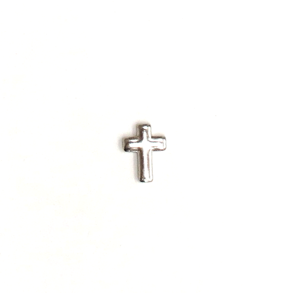 Cross Silver - Floating Charm
