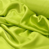 Silk Charmeusse, Chartreuse, 54" Wide- 1 Yard