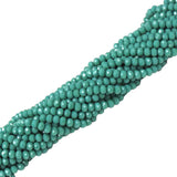 Rondelle - Green/Turquoise - 8mm