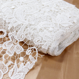 Zoey- Light Ivory Guipure Lace, 52" Wide- 1 Yard