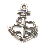 Anchor Charm-Antique Silver-5 pcs