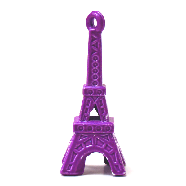 Eiffel Tower Charm-Purple