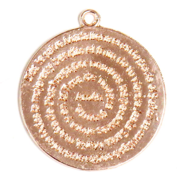 Ave Maria Pendant-Rose Gold